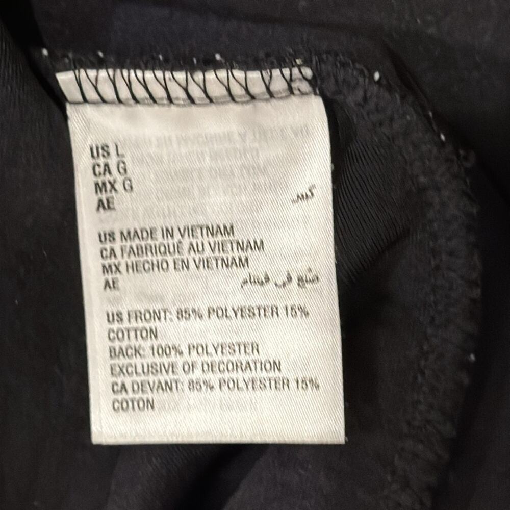 Maison Jules Women's Collared Shift Dress Black White Size L - Picture 9 of 11